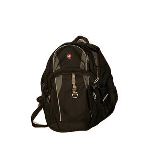 Swiss Gear Laptop Backpack Black Gray Model 6681204408